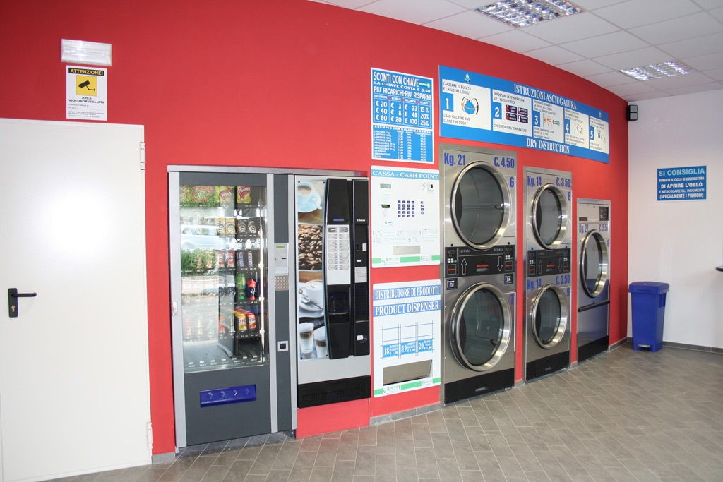 Distributori automatici per lavanderie