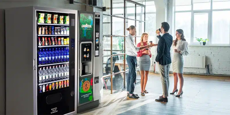 Vending snack e bevande per aziende