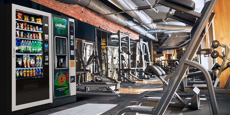 Distributori automatici per palestre in Ticino